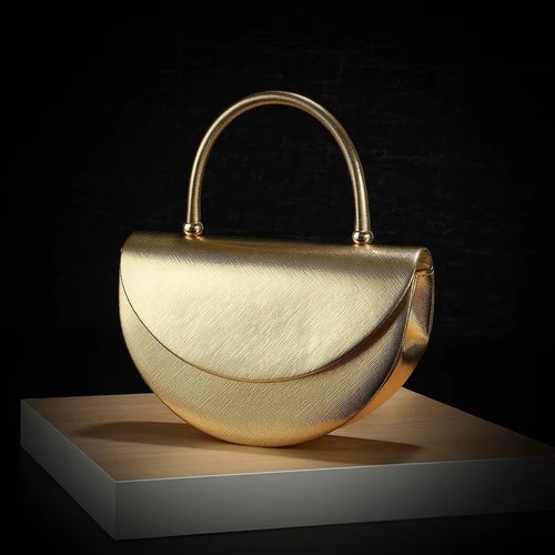 Shiny surface evening bag - surface,