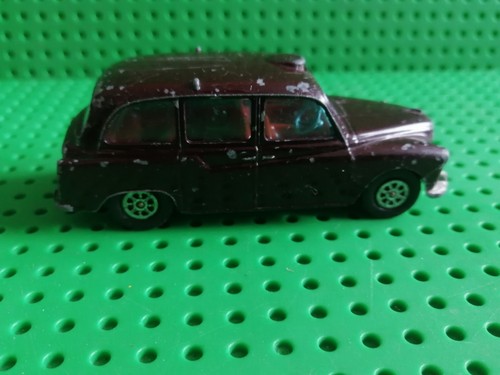 Vintage corgi london black cab - black,
