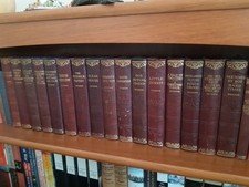16x Charles Dickens Odhams Hardback Books Complete Set Vintage Antique