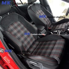 Black Plaid Interior
