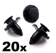 20x 8mm Plastic Rivet Trim
