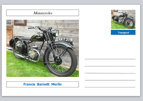 Motorcycles francis barnett - motorcycles,