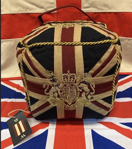 Embroidered royal crest - embroidered,