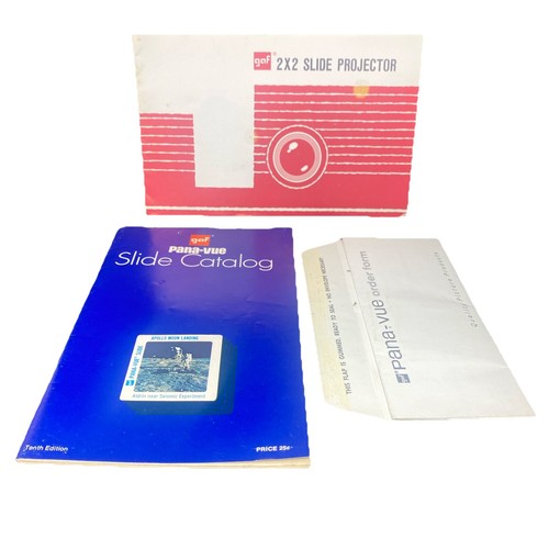 Vintage gaf 2x2 slide - vintage,