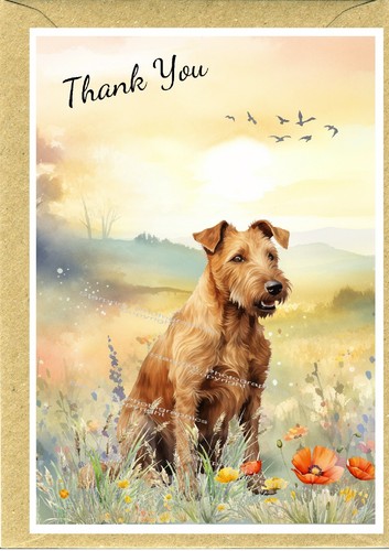 Irish terrier dog thank - dog, you