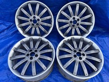 Genuine 22" Overfinch Tiger Alloys Wheels Rims Set L322 Range Rover - Rare Grey