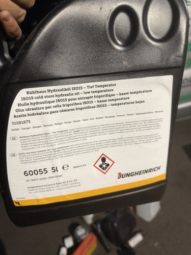Jungheinrich hydraulic oil - jungheinrich,