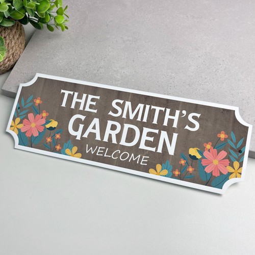 Personalised garden signs and - signs,