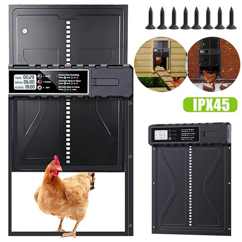 Automatic chicken coop door - automatic,