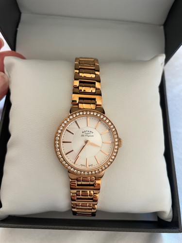Rotary ladies rose gold - ladies,