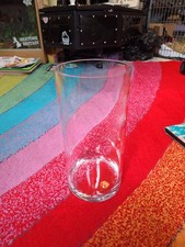 Large Glass Vase. Vintage