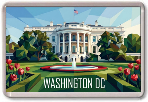 Fridge magnet washington dc - magnet,