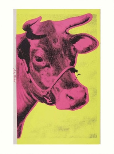 Andy warhol cow print unframed - cow,