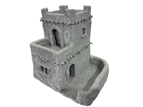 Large desert mud - house, 28mm