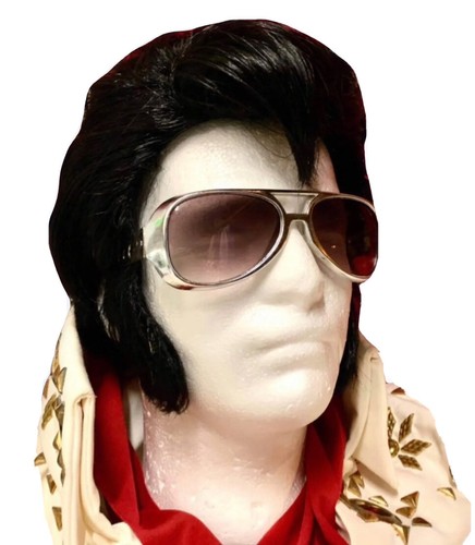 Elvis wig sideburns 70 s - sideburns,