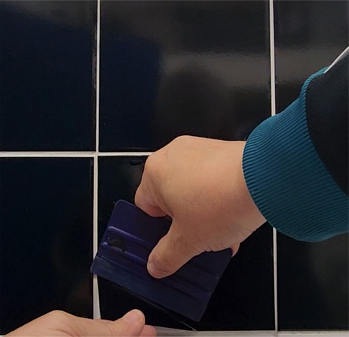 Peel stick tile stickers - stick,