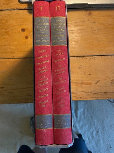 Folio society complete savoy - folio,