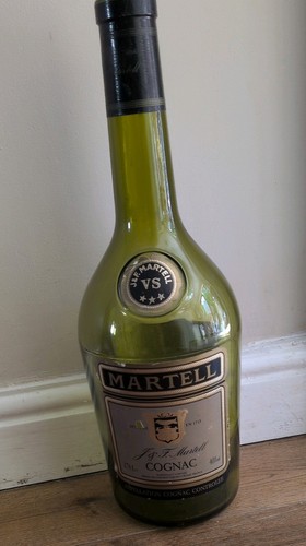 Martell cognac brandy empty - martell,