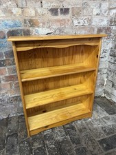 Farmhouse Pine Bookshelves