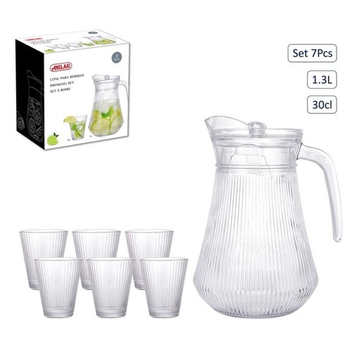 Drinkware set piece glass - 7,