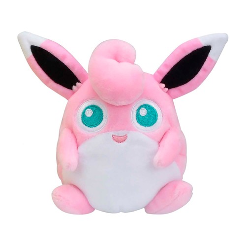 Wigglytuff fit plush sitting - fit,