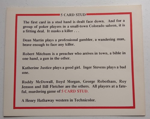 Card stud set - , of