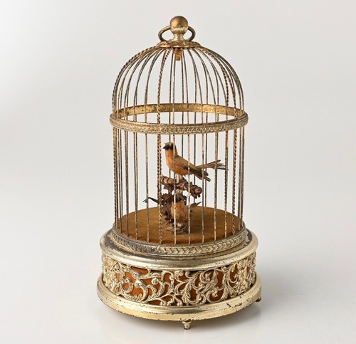 Reuge singing bird cage - singing,