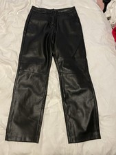 Ladies Leather Look  Straight