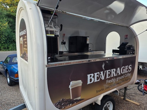 Mobile coffee trailer - mobile,