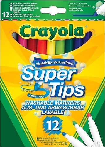 Crayola supertips washable - crayola,