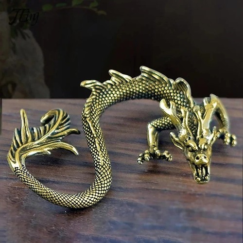 Vintage brass chinese - brass, zodiac