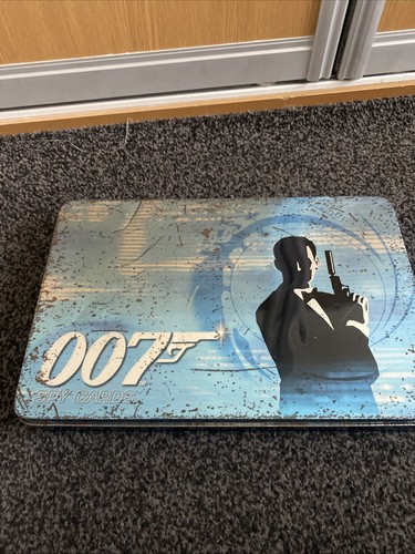 James bond 007 spy cards - james,