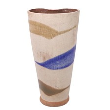 Studio Art Pottery Vase Signed