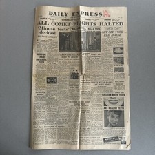 1954 Comet Jet flights halted