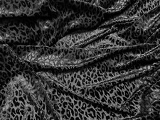 Leopard Print Chiffon Burnout