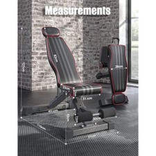 Gym weight training bench - gym,