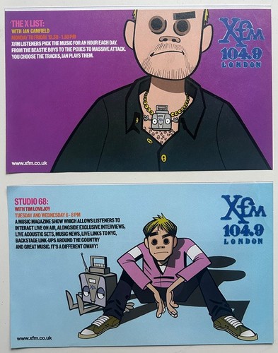 Xfm half page 2001 - xfm, uk