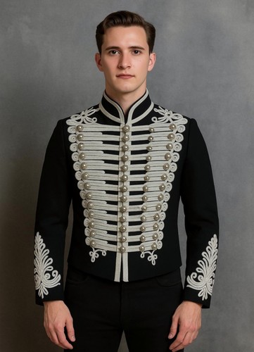 Men black hussar military - hussar,