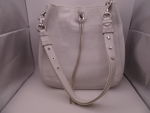 Rebecca minkoff white leather - white,