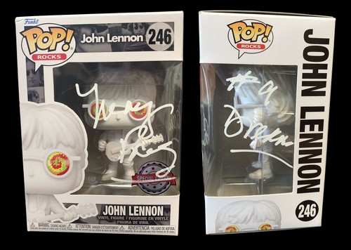 Signed may pang john lennon - signed,