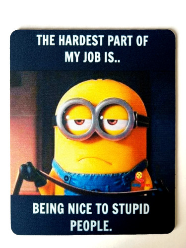 Minion mouse mat - minion, laptop