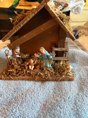 Vintage italian nativity scene - italian,