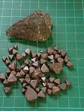 Octahedral Magnetite + Rock Natural Unpolished