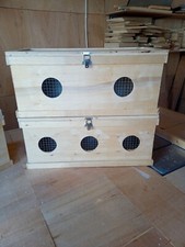 Three compartment Rabbit/Guinea Pig Show Carry box