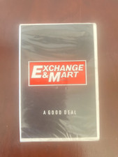 Sealed Vintage Exchange & Mart Playing Cards – Unused Plastic Coated Deck UK