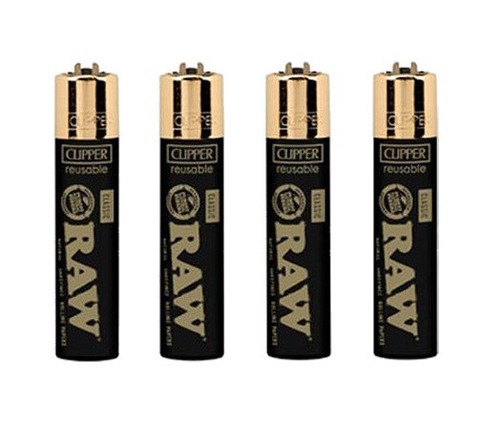 Raw gold top - clipper, lighter