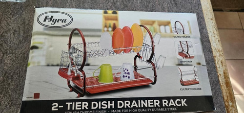 Tier dish drainer rack - 2,