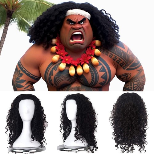 Cosplay moana maui curly - moana,