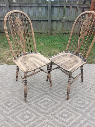 Pair vintage windsor - pair,