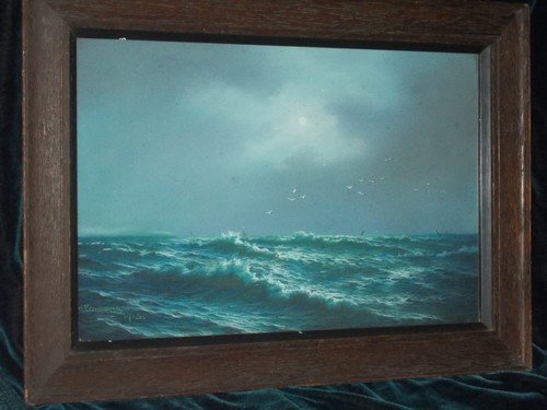 Original edwardian gouache - original,